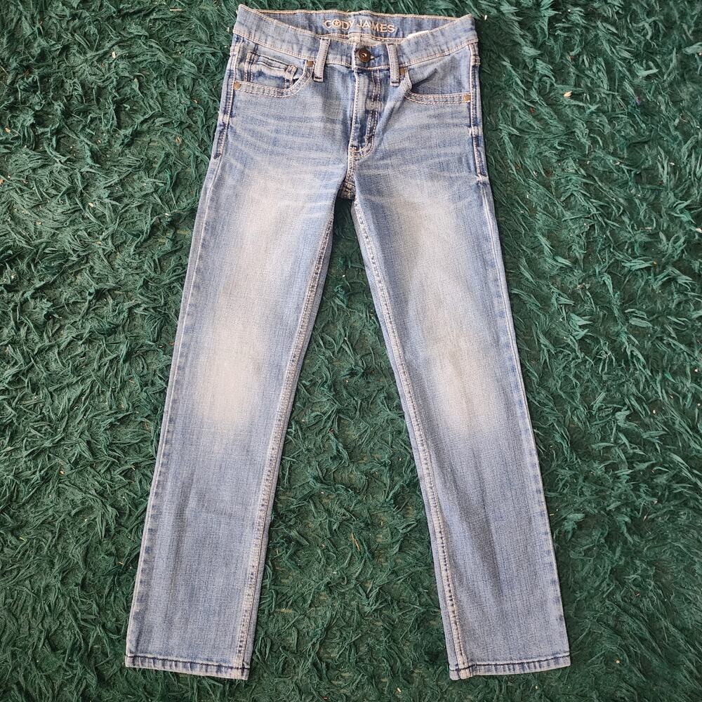 Cody James Youth Straight Leg Jeans Light Wash Denim 26x28